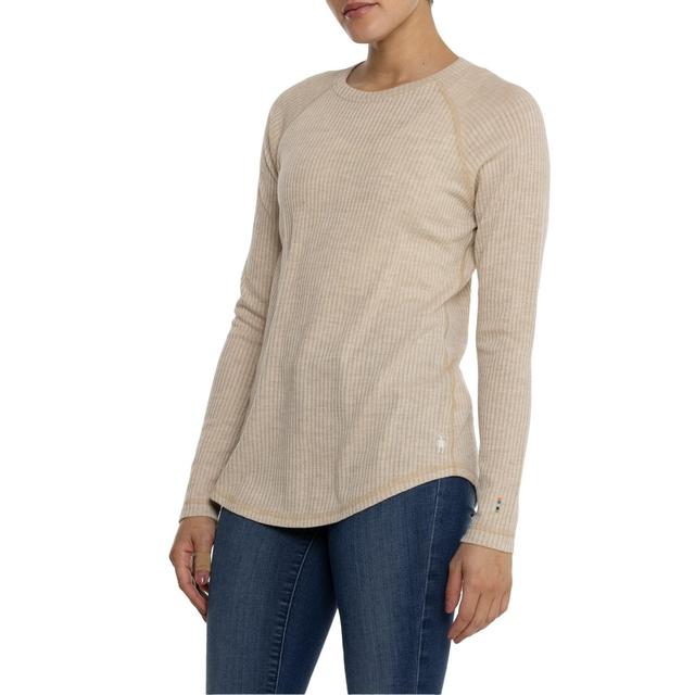 SmartWool Thermal Ribbed Crew Base Layer Shirt - Merino Wool, Long Sleeve Product Image