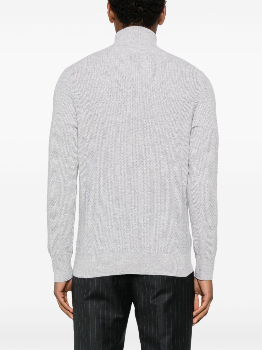 BRUNELLO CUCINELLI Cashmere Sweater In Gray Product Image