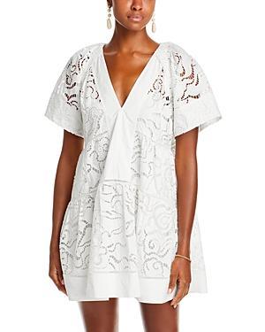 Womens Camila Embroidered Minidress Product Image