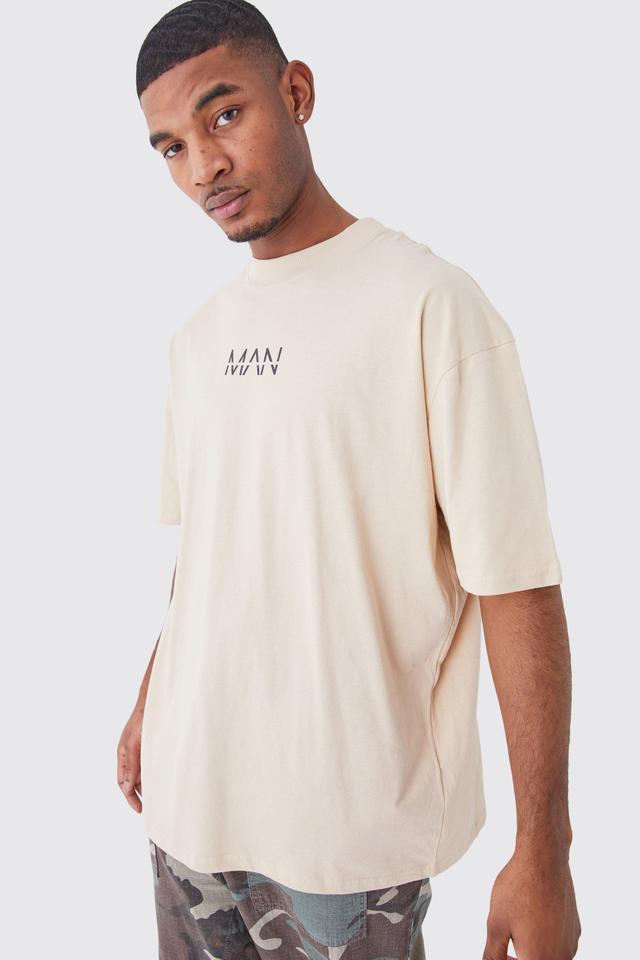 Tall Man Dash Oversized Fit Extended Neck T-shirt | boohooMAN USA Product Image