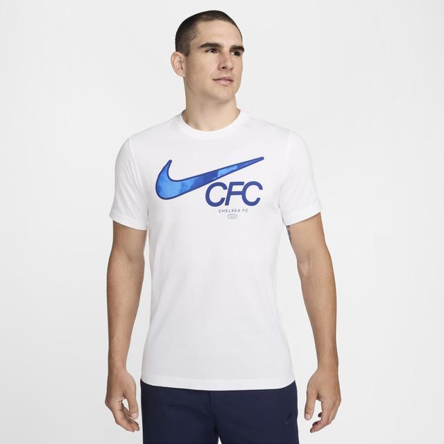 Chelsea FC Swoosh Nike Mens Soccer T-Shirt Product Image