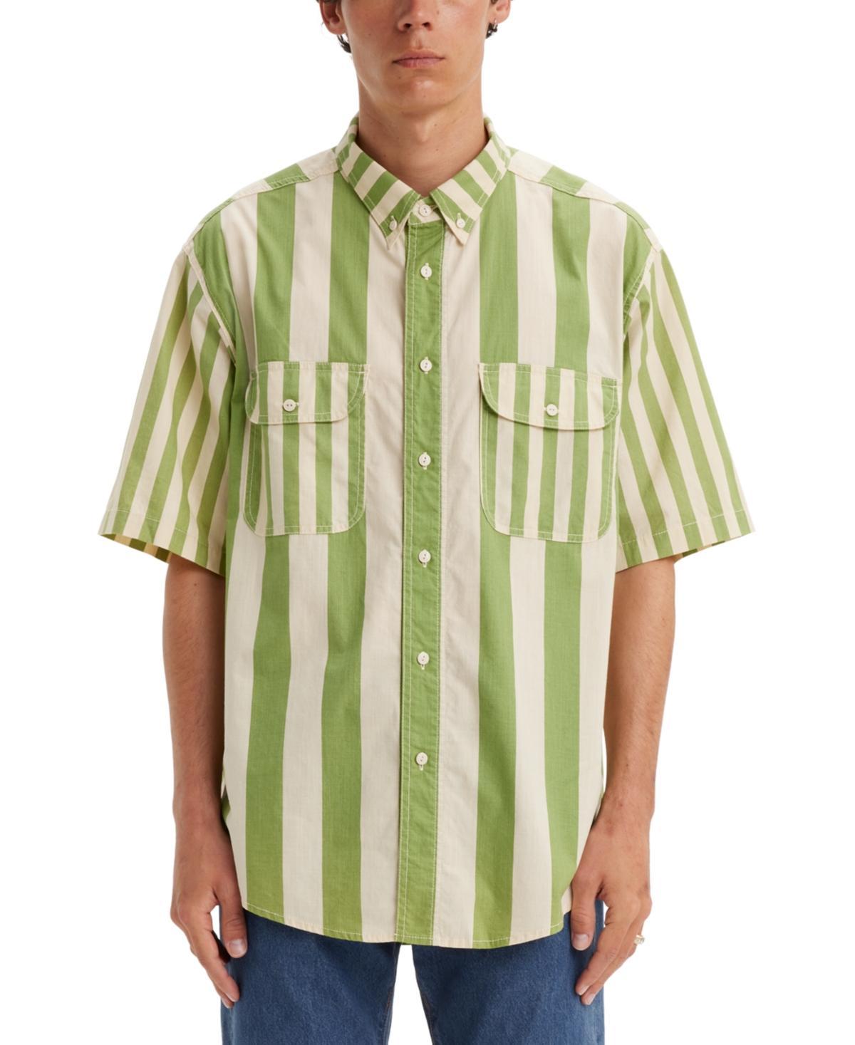 Levis Mens Woven Skate Stripe Shirt Product Image