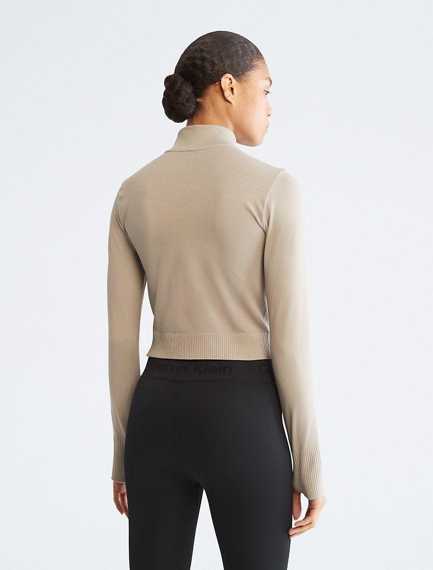 Performance Seamless Mock Neck Jacket Product Image