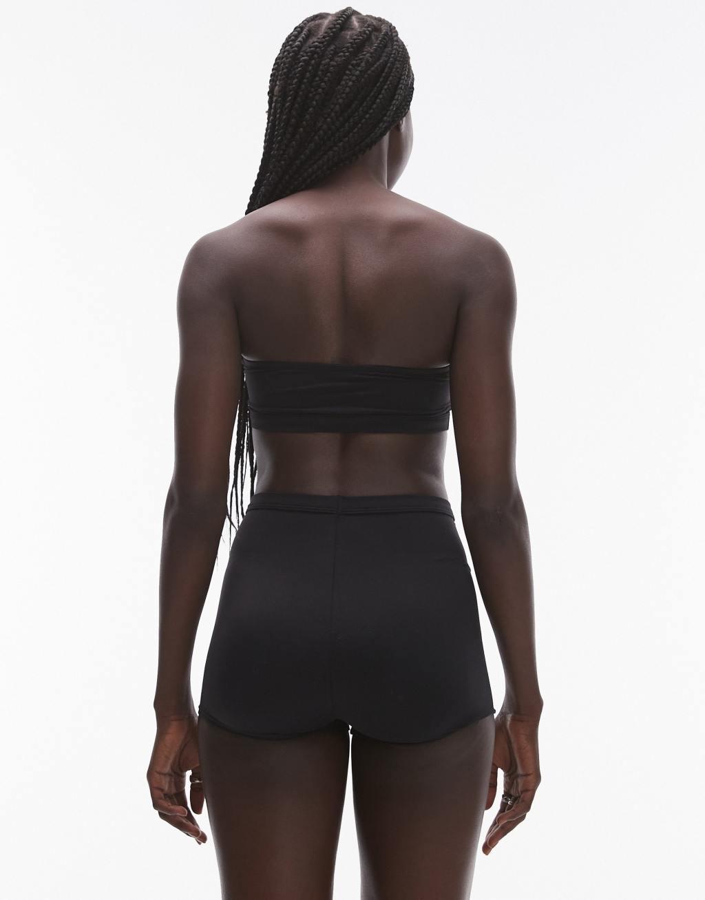 Topshop supersoft short in black Product Image