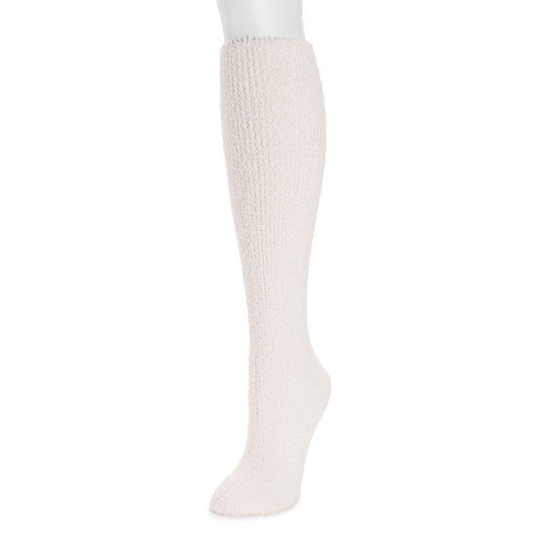 Womens Softones by MUK LUKS Micro Chenille Knee-High Socks Product Image