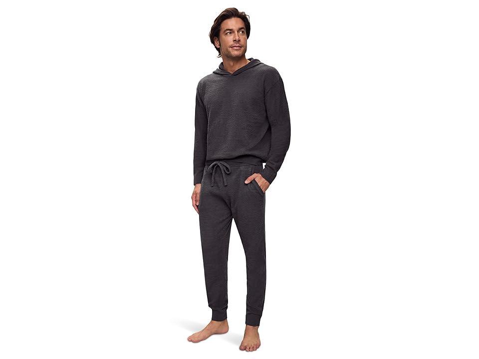 Eberjey Recycled Boucle Joggers (Graphite) Men's Pajama Sets Product Image