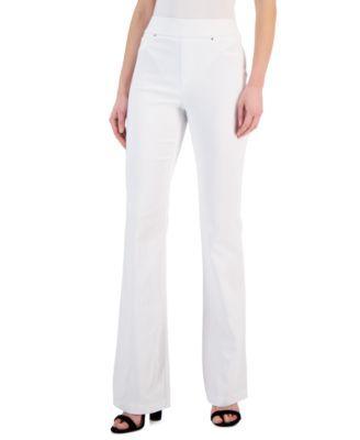 I.n.c. International Concepts Womens High-Rise Pull-On Flare-Leg Pants, Created for Macys product image