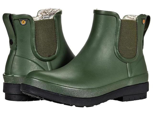 Bogs Amanda Plush II Chelsea (Green Ash) Women's Shoes Product Image