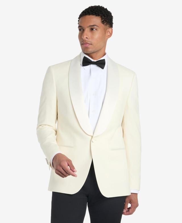 Tommy Hilfiger Mens Solid White Sport Coat Product Image