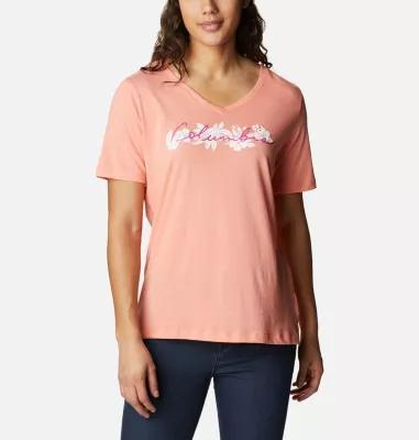 Columbia Women's Bluebird Day Relaxed V-Neck Shirt- Product Image