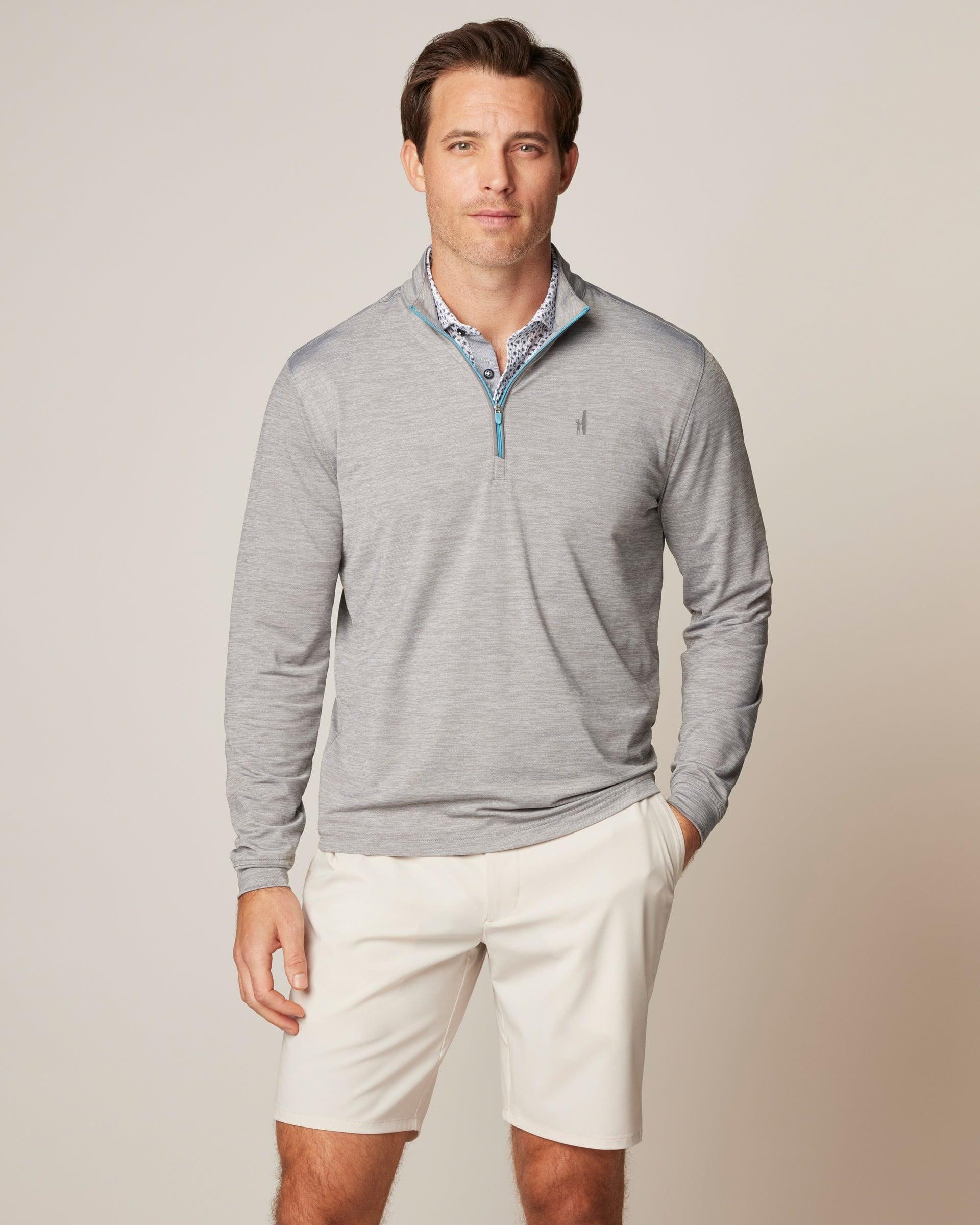 johnnie-O Glades Performance 1/4 Zip Pullover - Front Logo Product Image