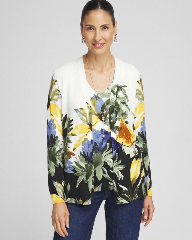 Women's Long Sleeve Garden Cardigan Sweater Product Image