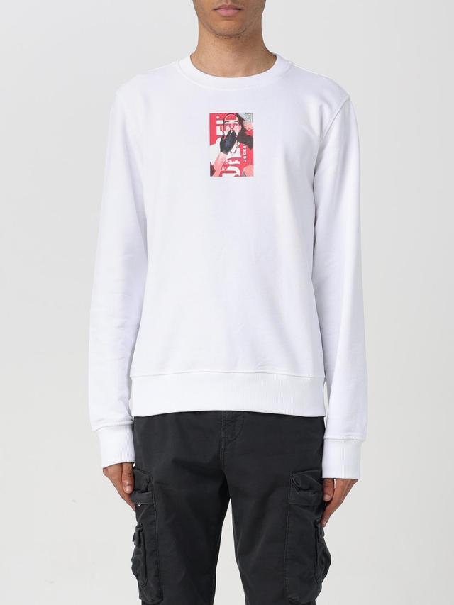 Sweatshirt  Men Color White Product Image