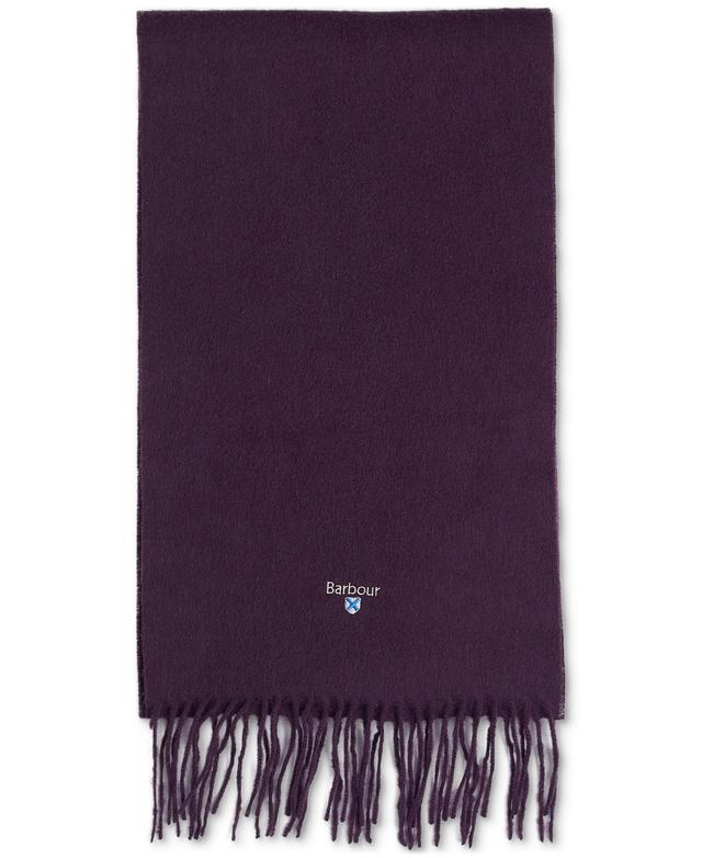 Barbour Mens Solid Wool Scarf, Created for Macys Product Image