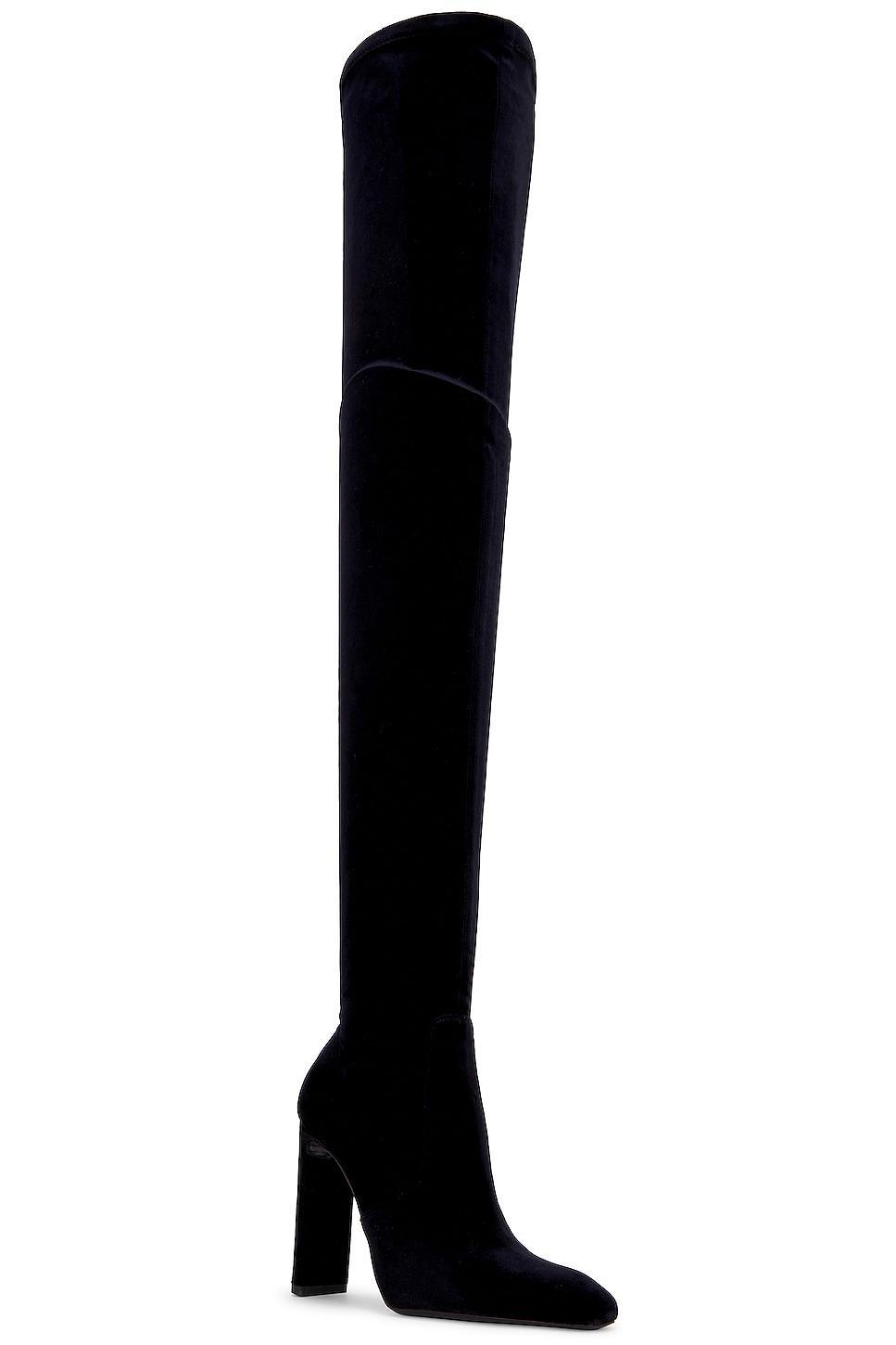 Saint Laurent Auteuil Over The Knee Boot in Black Product Image