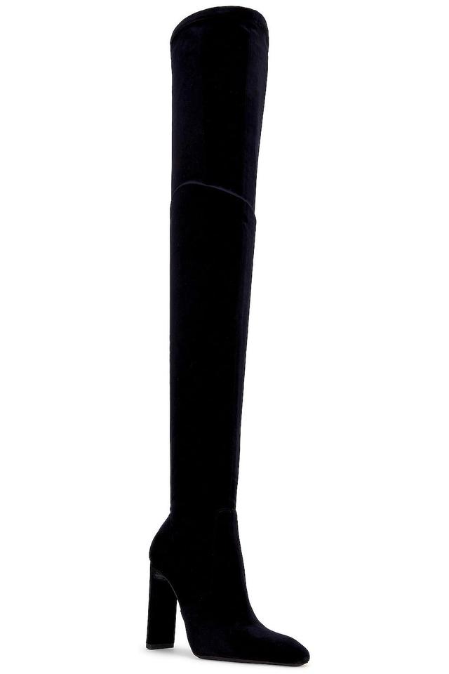 Saint Laurent Auteuil Over The Knee Boot in Black Product Image