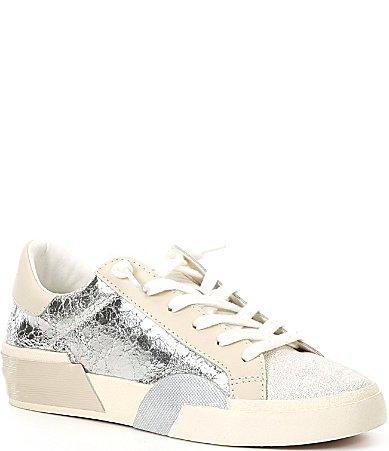 Zina Sneaker In White/tan Leather Product Image