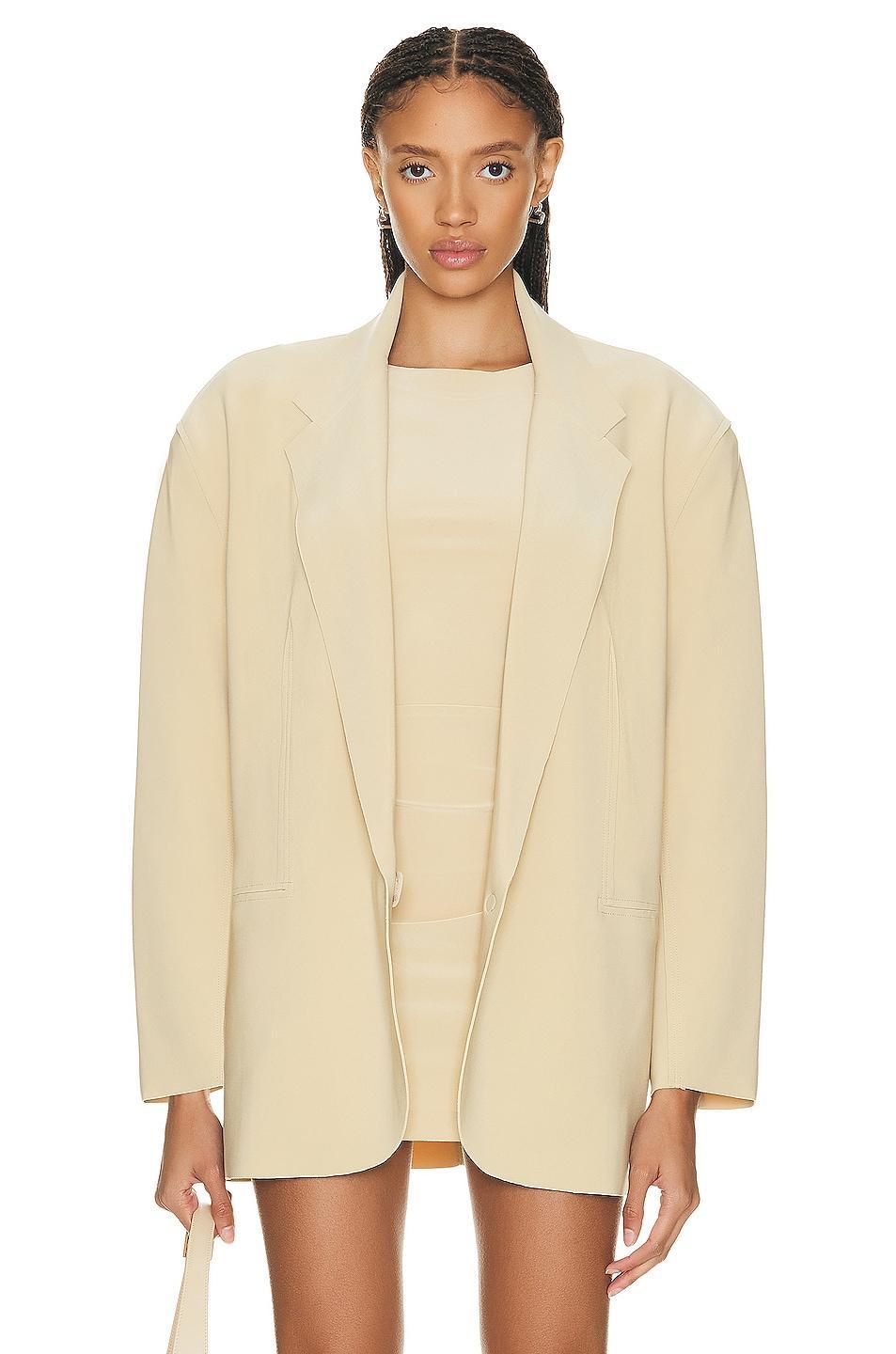 Oversized Single Breasted Jacket Product Image