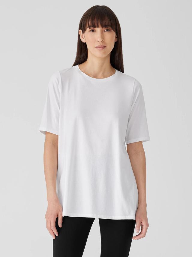 Organic Pima Cotton Jersey Long Tee Product Image