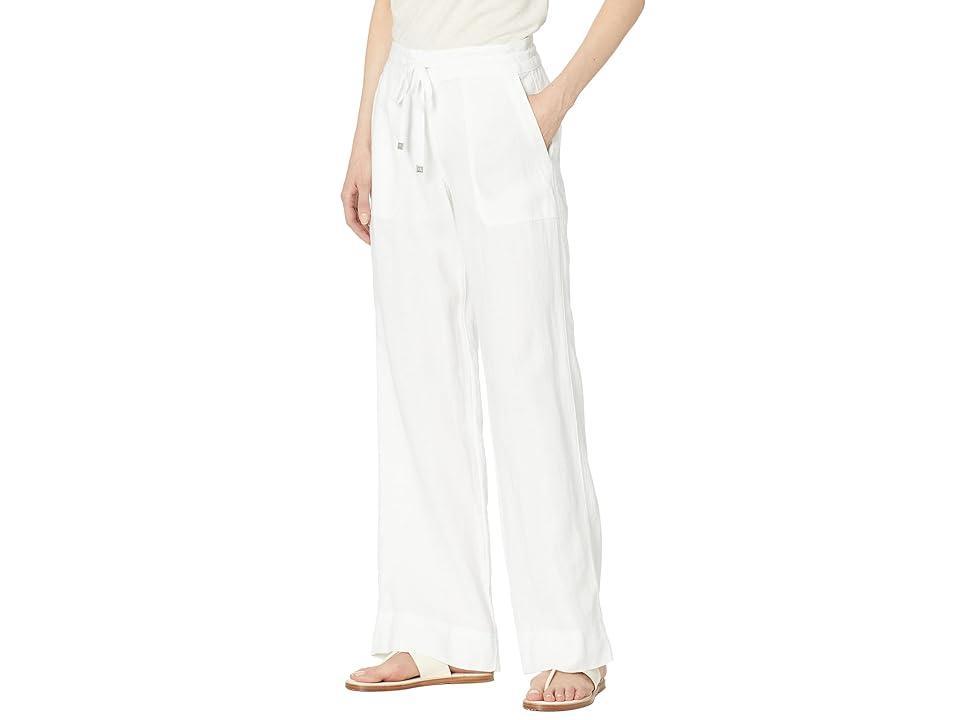 Lauren Ralph Lauren Wide Leg Linen Pants Product Image