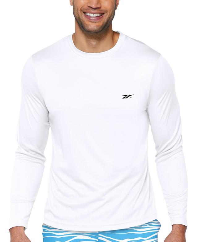 Reebok Mens Quick-Dry Logo Swim Shirt Product Image