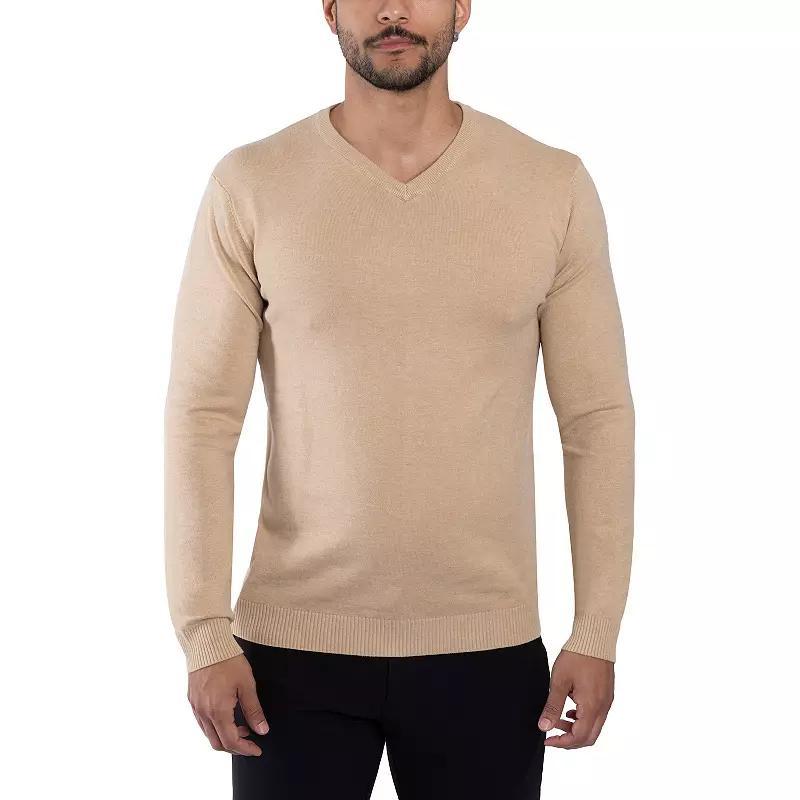 Mens Xray Fitted V-Neck Sweater Product Image