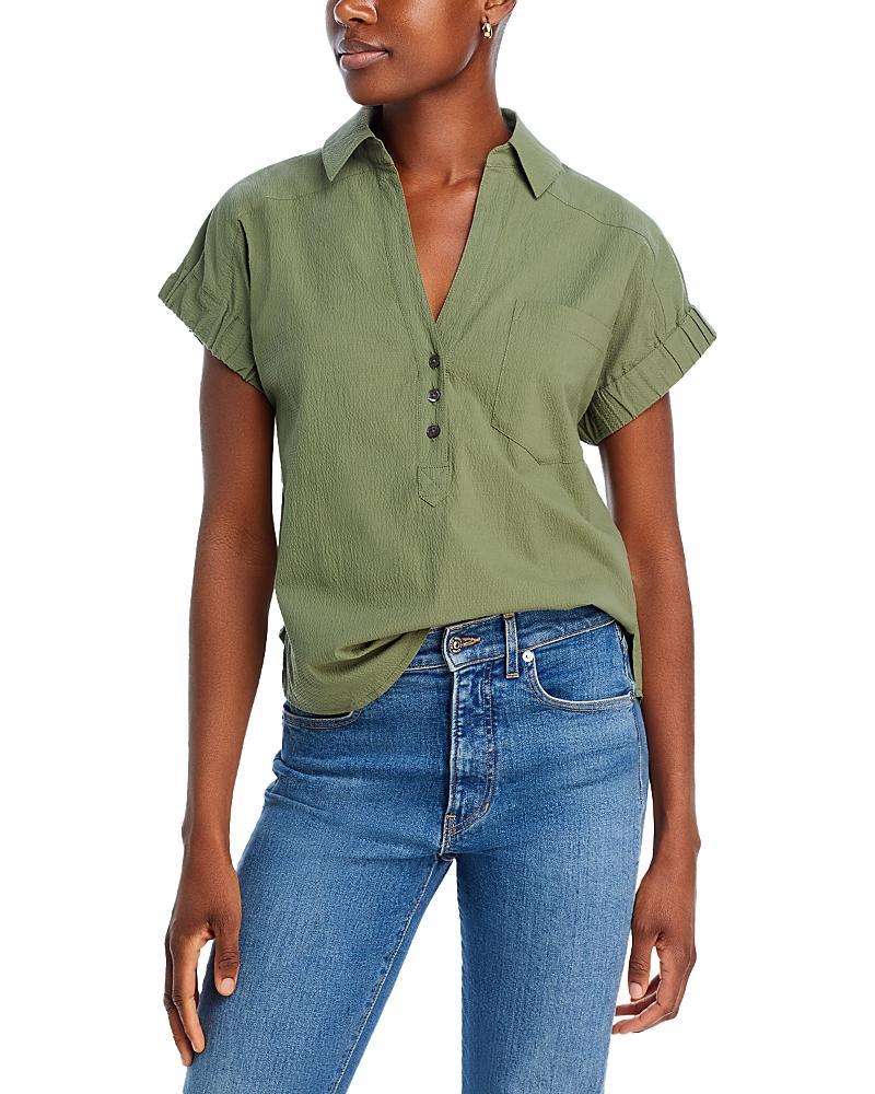 Womens Almera Stretch Cotton Blouse Product Image