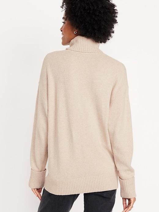 SoSoft Turtleneck Tunic Sweater Product Image