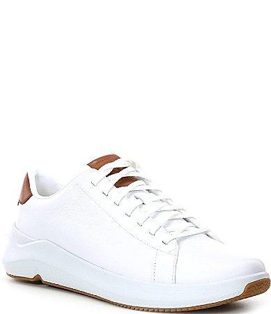 Cole Haan Mens  ZERGRAND Topspin Pro Leather Sneakers Product Image