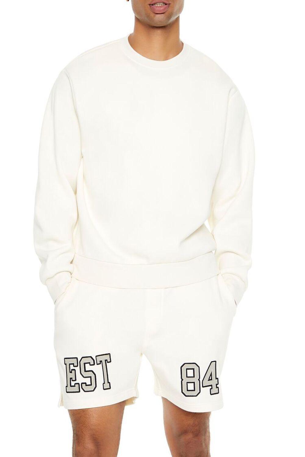 Cotton-Blend Crew Pullover | Forever 21 Product Image