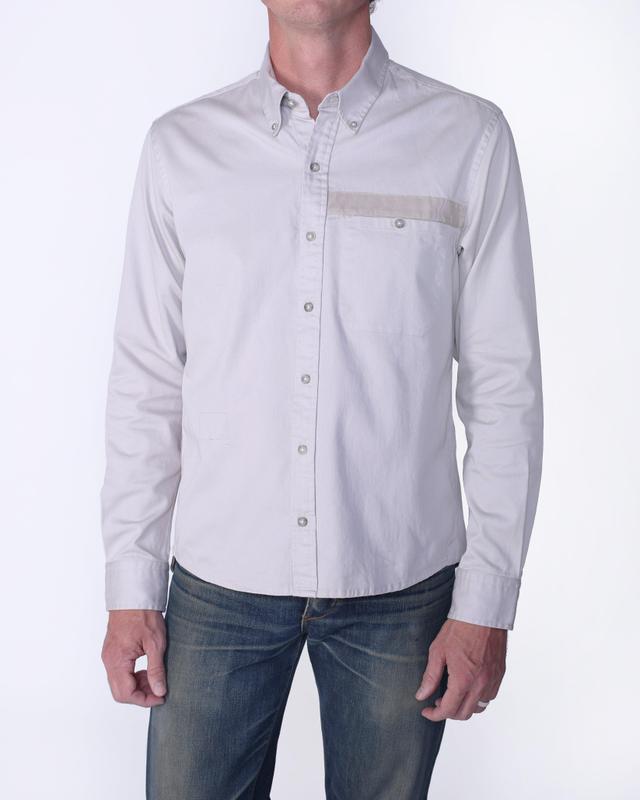 Oxford Shirt | Parchment Twill Product Image