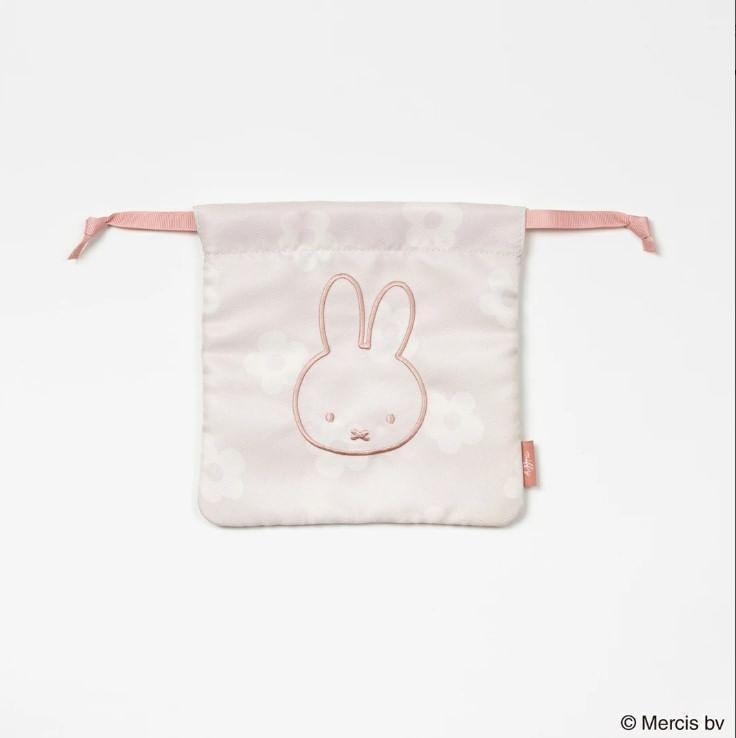 Miffy MIFFY FLOWER Drawstring Pouch Product Image