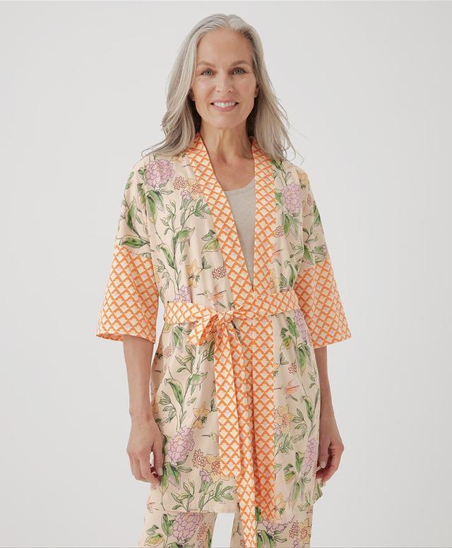 Womens Staycation Short Robe SX Product Image