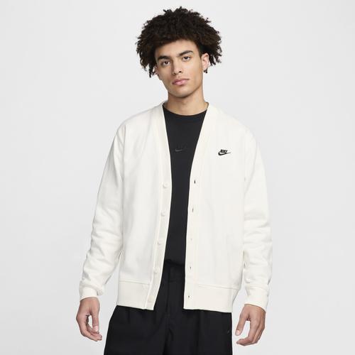 Nike Mens Nike Club Fairway Cardigan - Mens Sail/Black Product Image