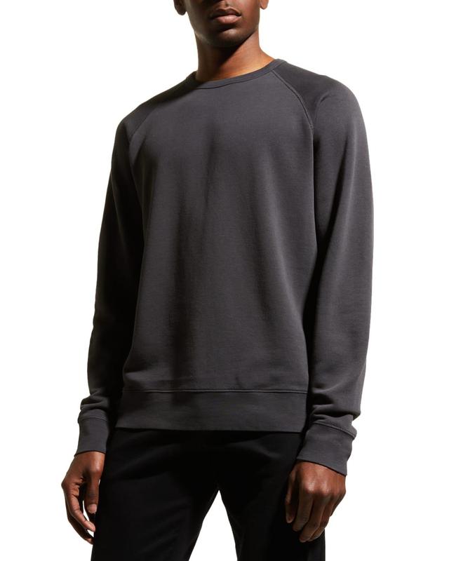 Mens Garment-Dyed Raglan Sweatshirt Product Image