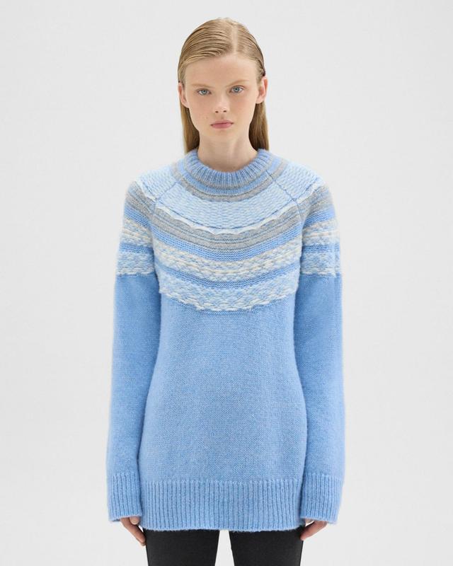 Fair Isle Sweater in Wool-Blend Product Image