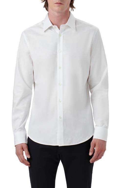 Bugatchi Julian Stretch Cotton Button-Up Shirt Product Image