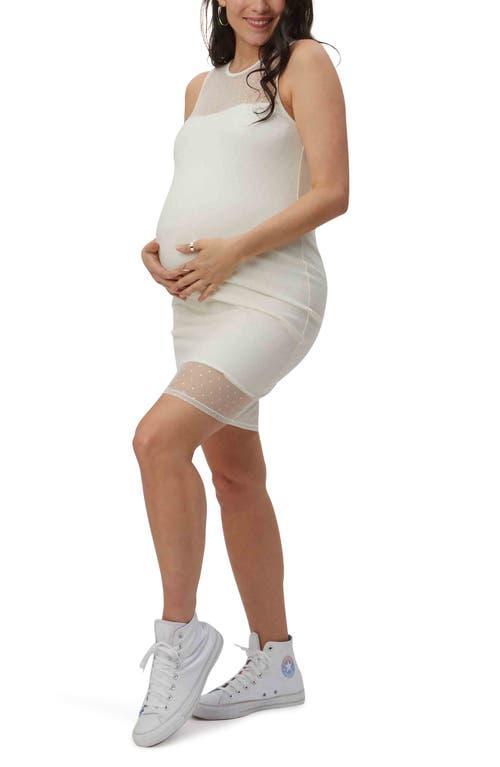 Stowaway Collection Shadow Dot Maternity Sheath Dress Product Image