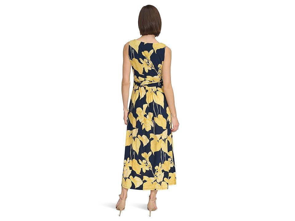 Tommy Hilfiger Tropical Maxi Dress (Sky Captain/Snap Dragon) Women's Dress Product Image