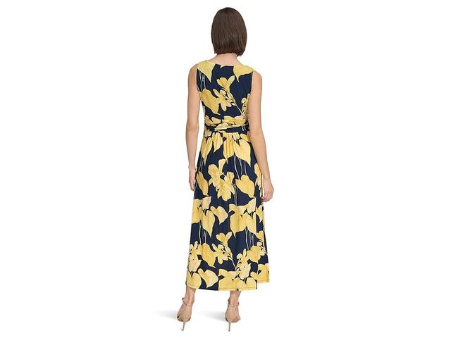 Tommy Hilfiger Tropical Maxi Dress (Sky Captain/Snap Dragon) Women's Dress Product Image