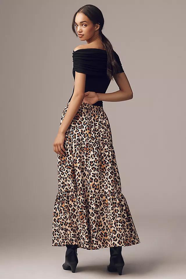 Mille Paola Ruffle Maxi Skirt Product Image