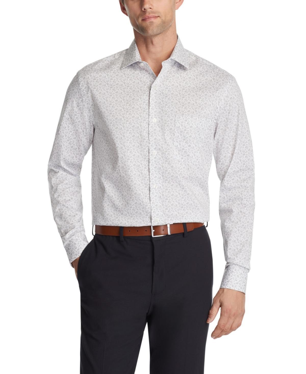 Van Heusen Mens Stain Shield Regular Fit Dress Shirt Product Image