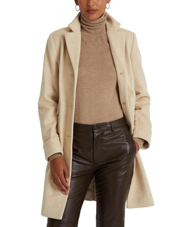 Lauren Ralph Lauren Womens Single-Breasted Walker Coat Product Image