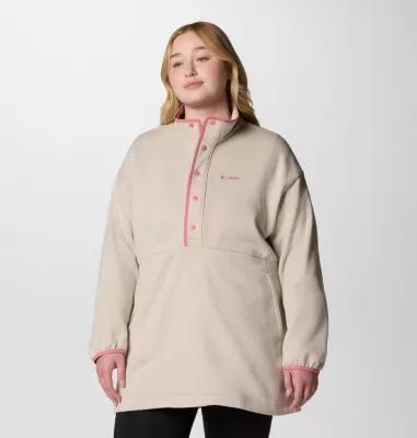 Columbia Women's Hart Mountain Half Snap Tunic - Plus Size- Product Image