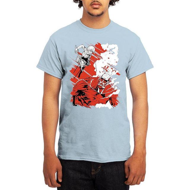 Mens Attack on Titan Tee, Boys Grey Product Image