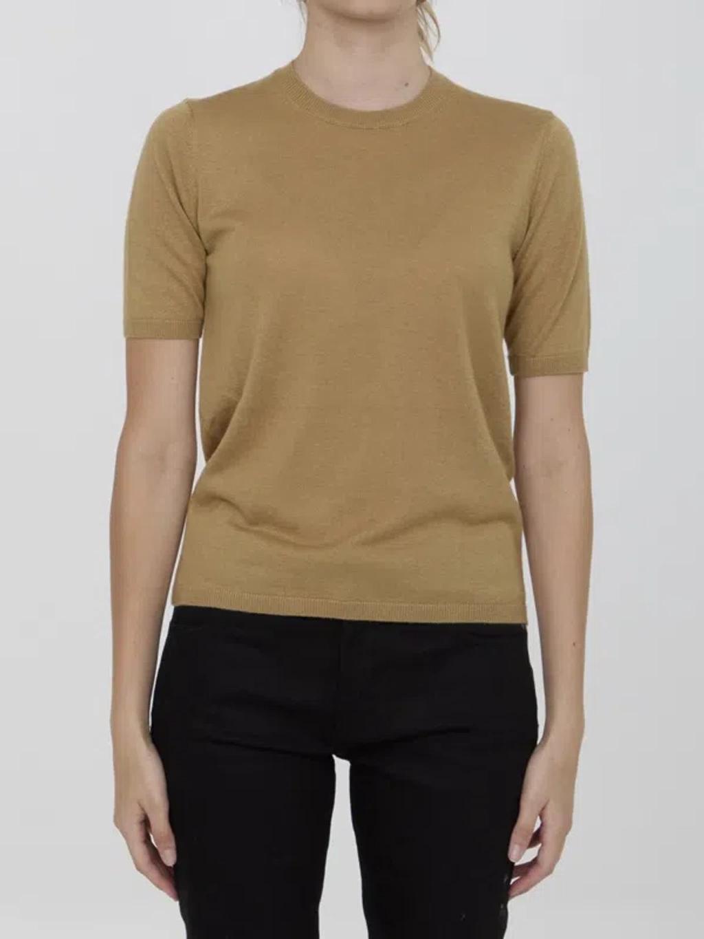 Tops In Beige Product Image