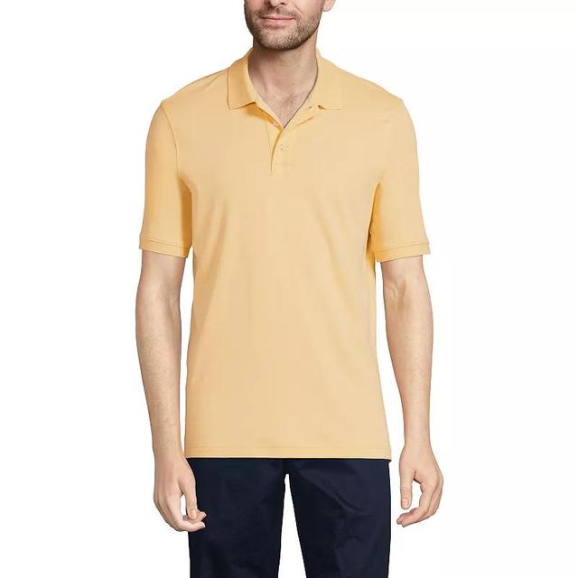 Mens Lands End Short Sleeve Interlock Polo Shirt Product Image