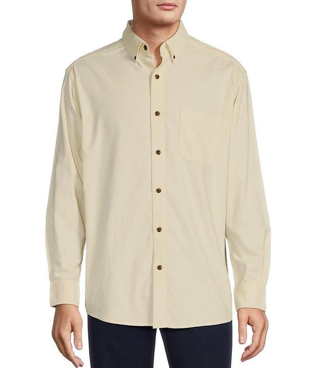 Roundtree & Yorke Long Sleeve Solid Classic Corduroy Sport Shirt Product Image