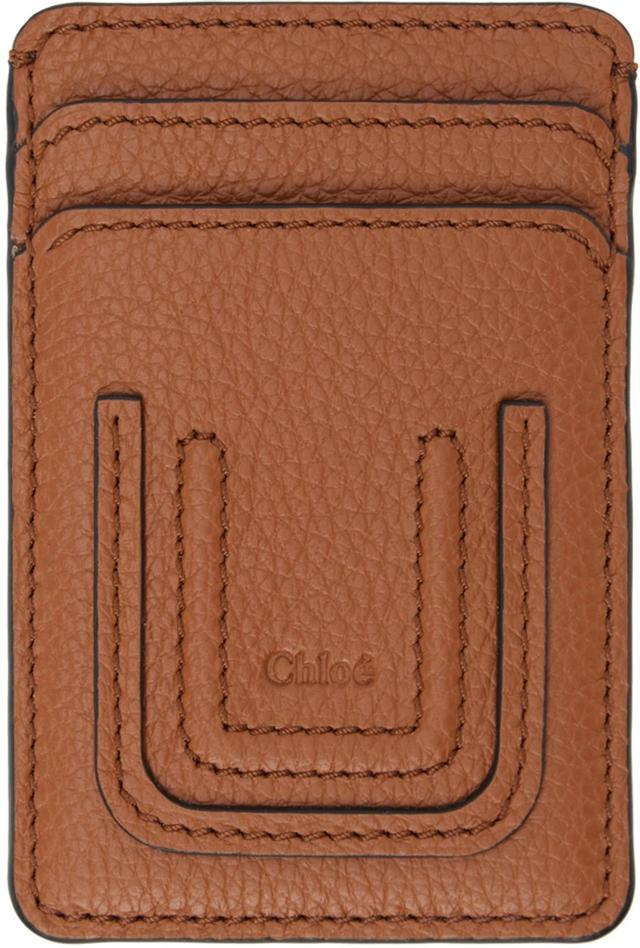 Tan Marcie Card Holder In 25m Tan Product Image