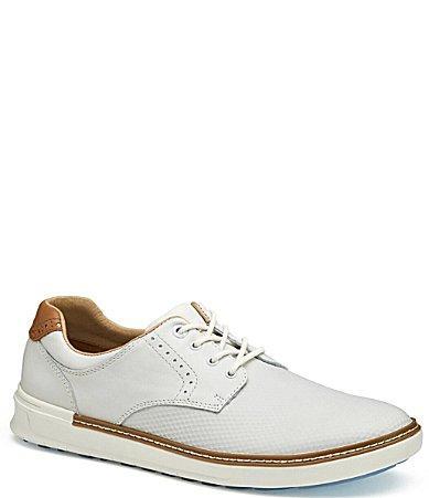 Johnston  Murphy Mens McGuffey GL2 Hybrid Waterproof Oiled Leather Golf Sneakers Product Image